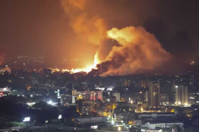 Ataques aéreos sacuden Beirut