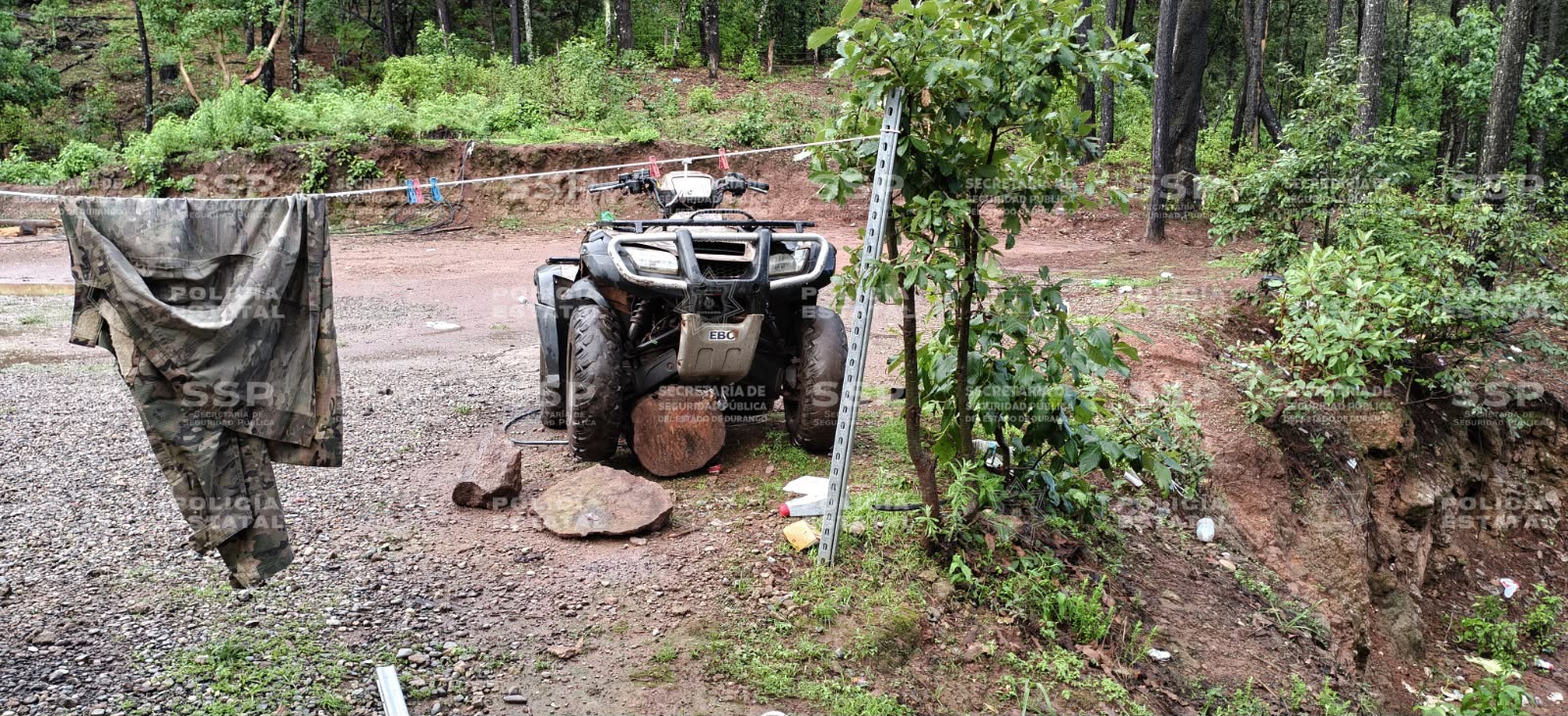 DURANGO: Aseguran explosivos, un fusil Barret y vehículos en operativo realizado en Tamazula