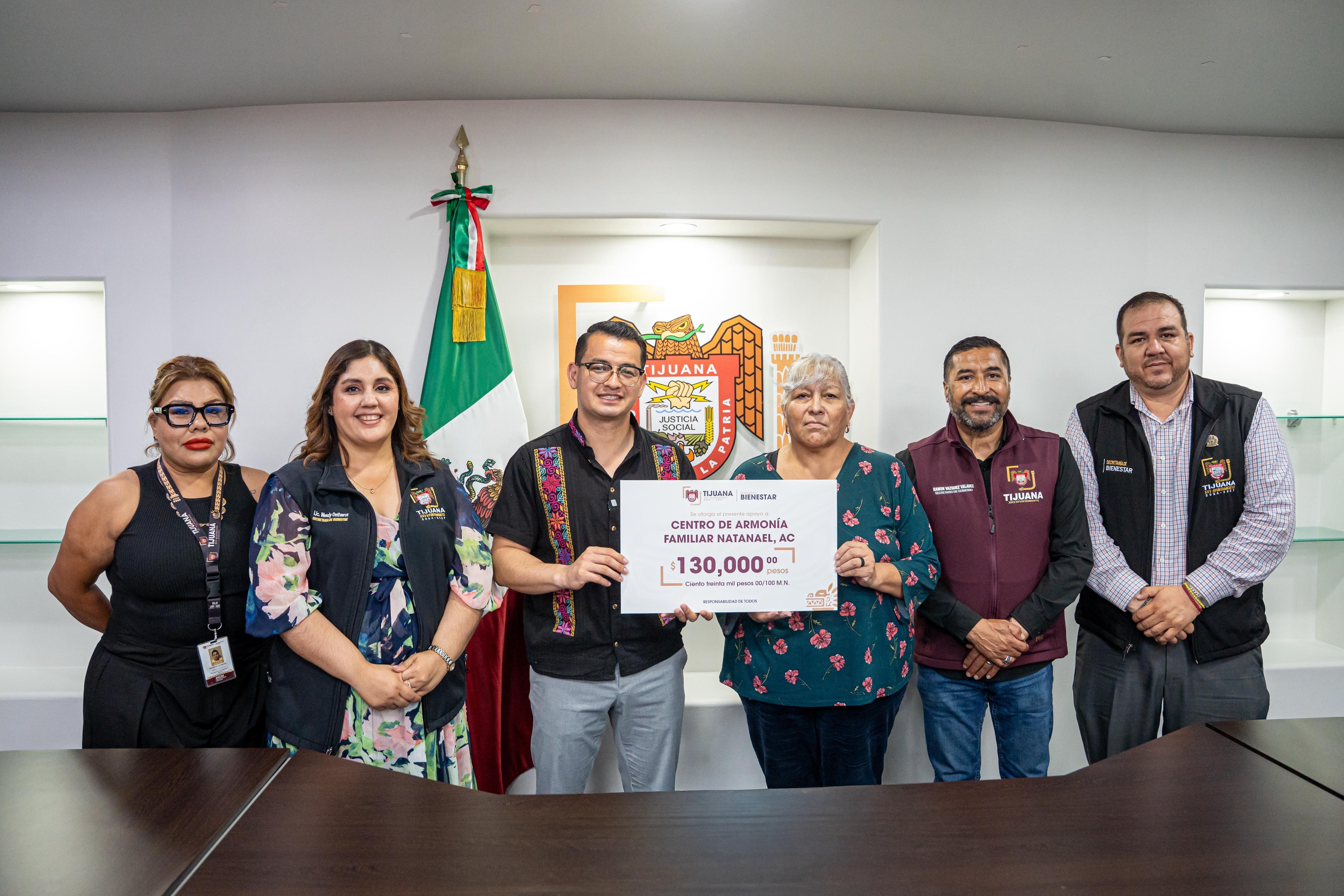 TIJUANA: Destinan 250 mil pesos a organizaciones que atienden a población vulnerable