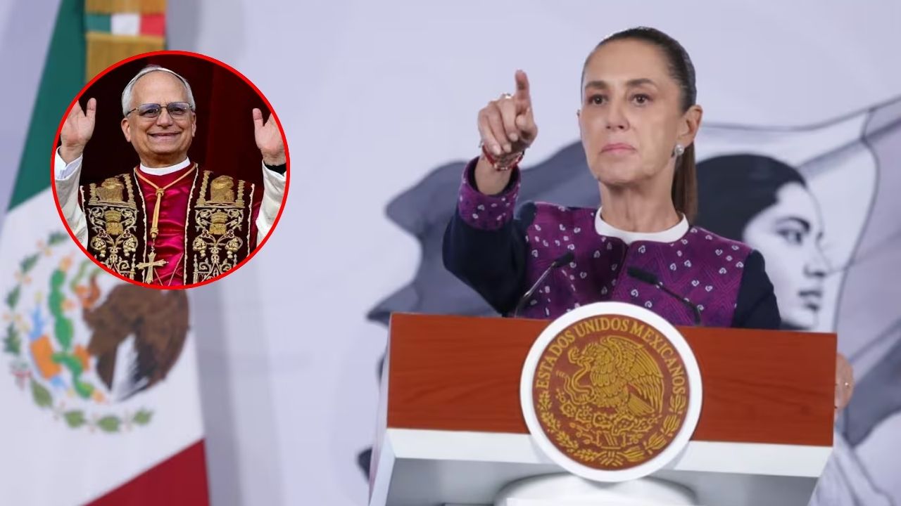 Sheinbaum insistirá para que el papa León XIV visite México