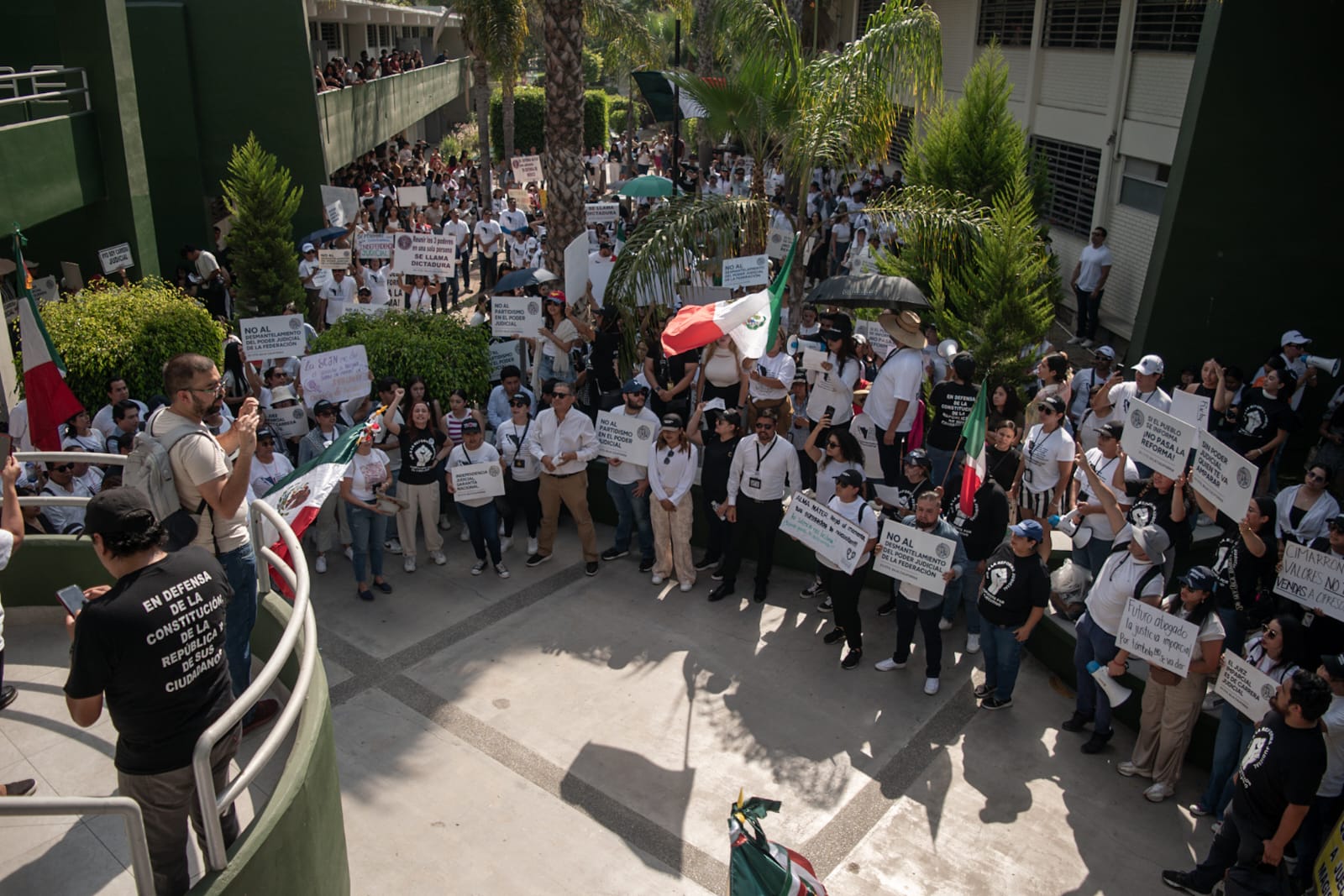 Se unen estudiantes de derecho en UABC contra la reforma judicial: Tijuana