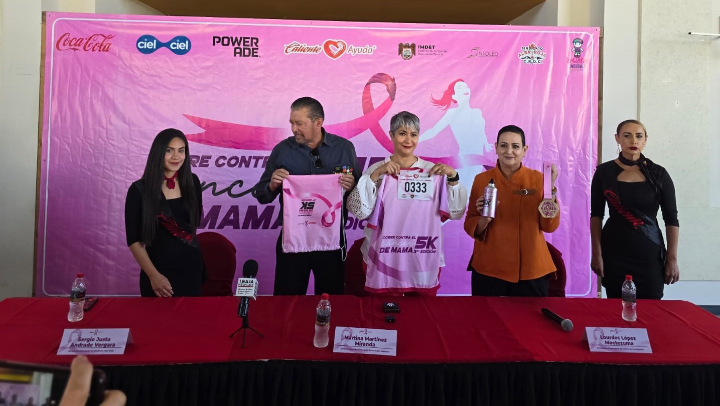 Invita Caliente Ayuda a 3ra carrera "Corre contra el Cáncer de Mama"