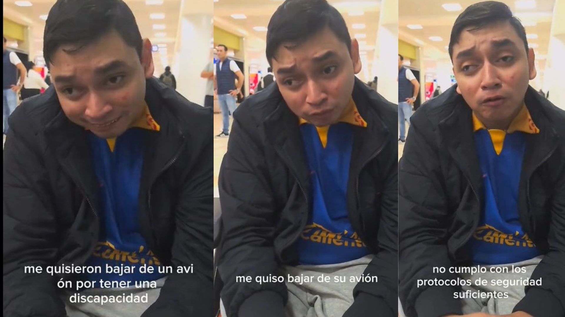 [VIDEO] Discriminan a joven en aerolínea por su discapacidad
