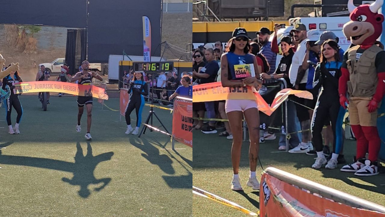 Richer Pérez y Vianney Santaclara conquistan el Jurassic Run 5.5K