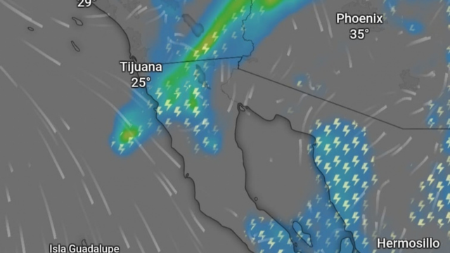 Prevén lluvias y fuertes vientos para este fin de semana en Baja California