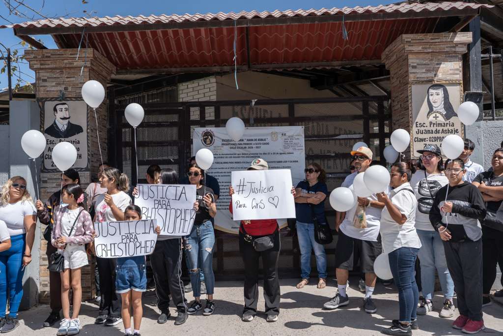 TIJUANA: Exigen justicia por Christopher tras protesta afuera de primaria Amado Nervo