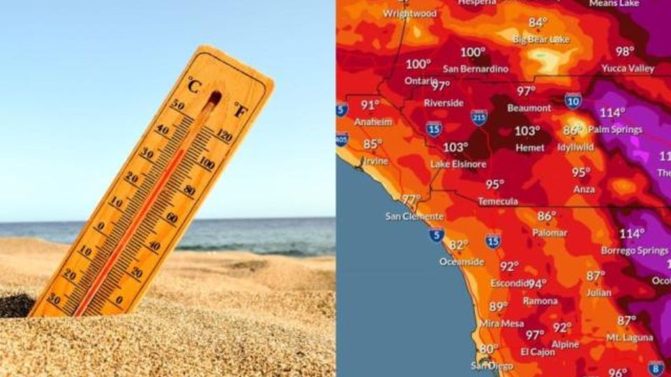 Se espera temperaturas altas para San Diego