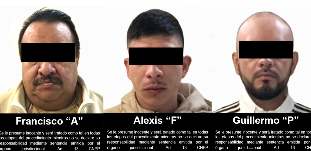 Gobierno de México extradita a tres hombres buscados en EU