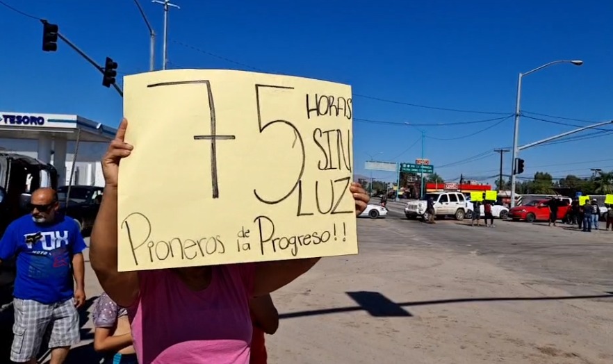 Continúa crisis de electricidad en Mexicali