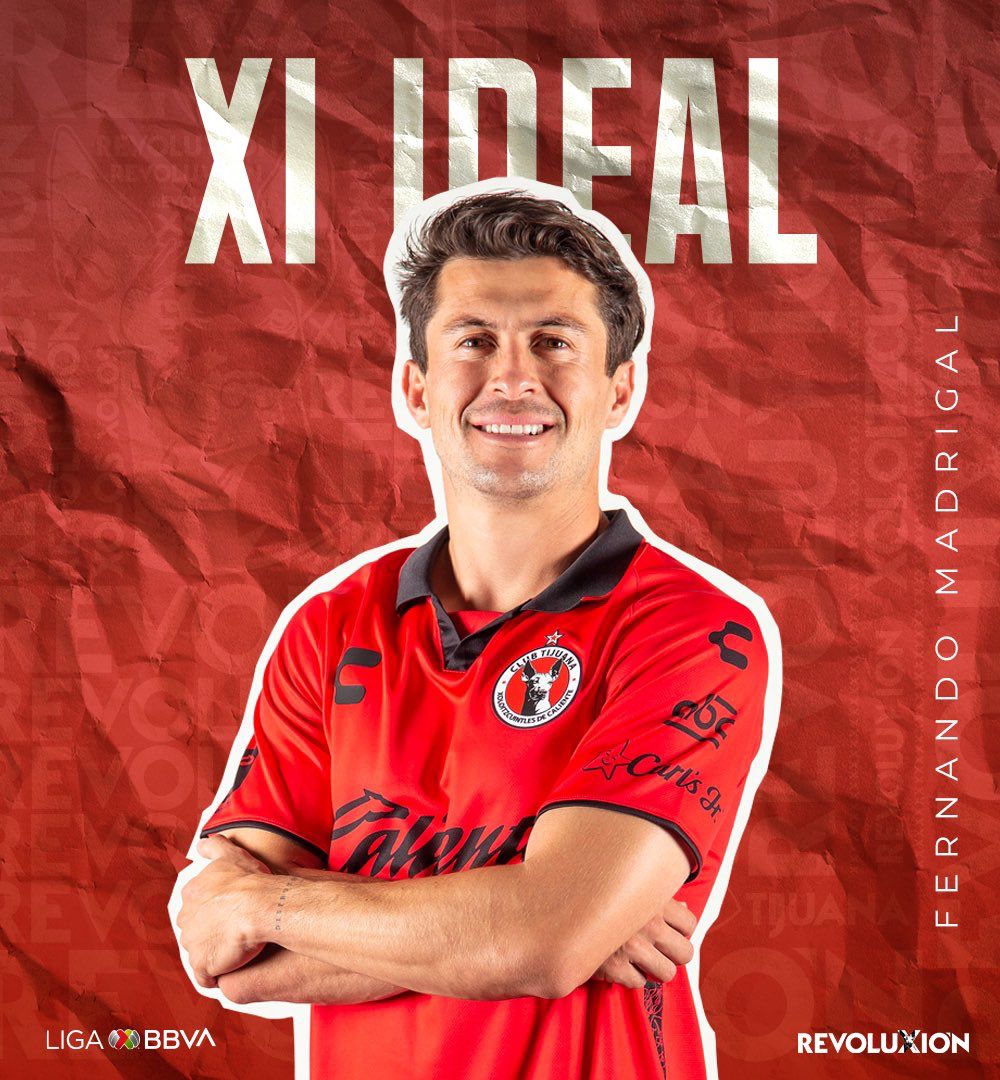 Fernando Madrigal en el XI ideal de la fecha 15