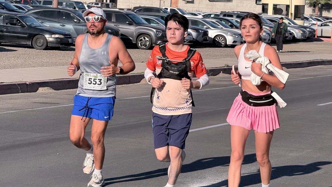Reto de 15 kilómetros pone a prueba a los corredores en UABC