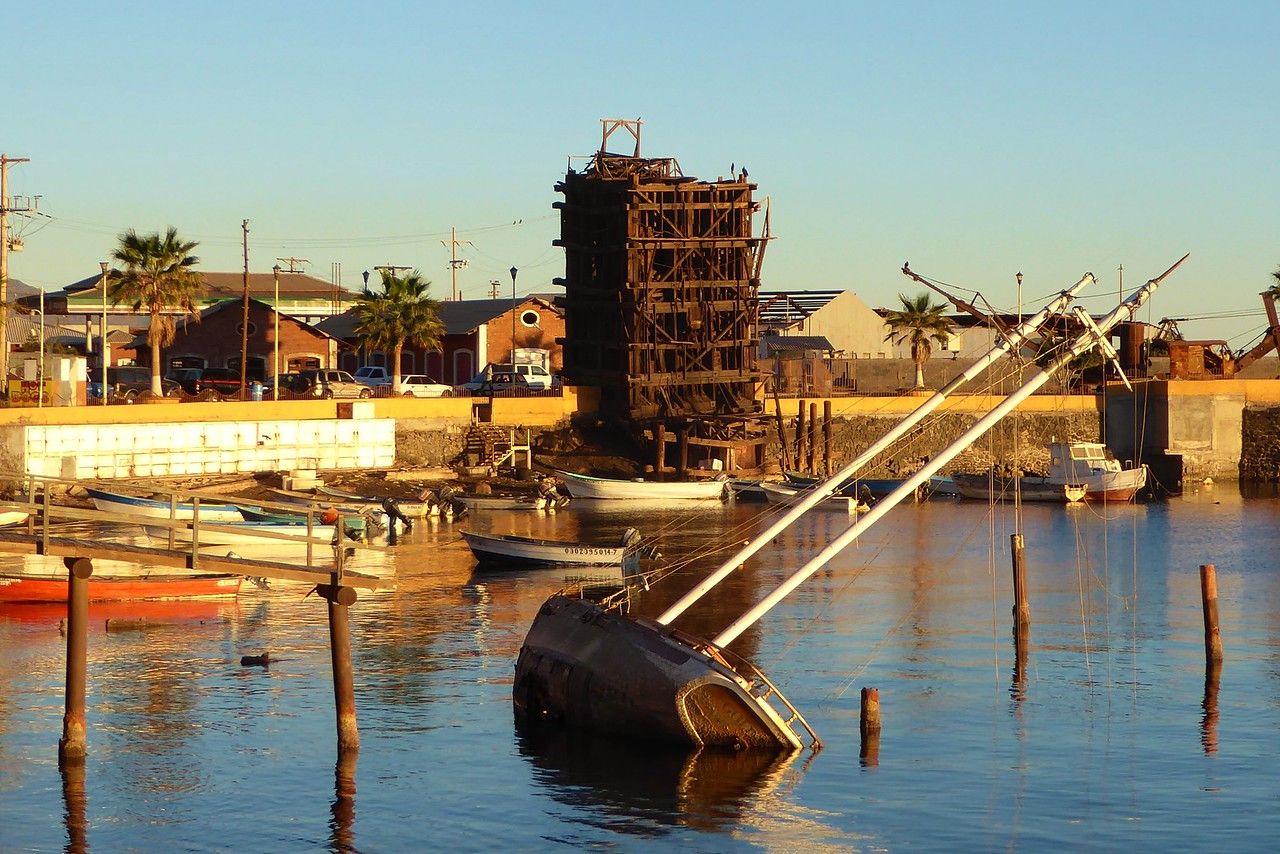 Se derrumba El Chute, construcción emblemática de Santa Rosalía: BCS