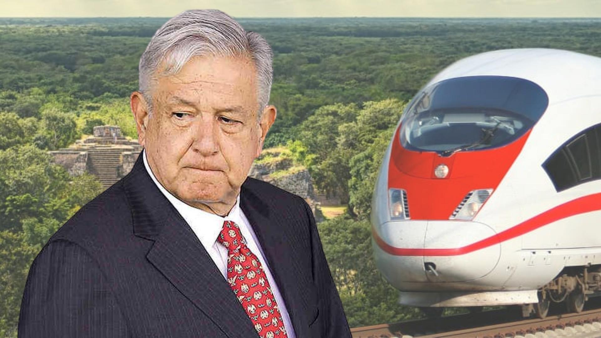 Asegura AMLO que no podrán detener al Tren Maya