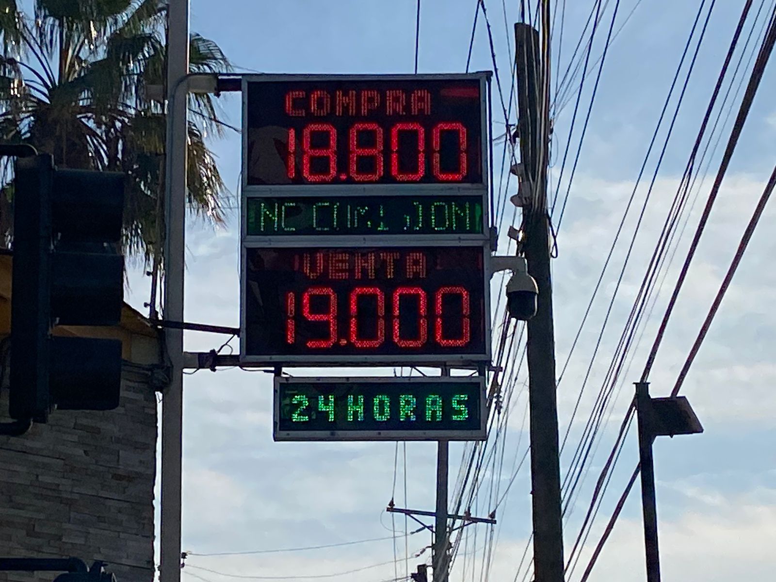 Tipo de cambio en Tijuana