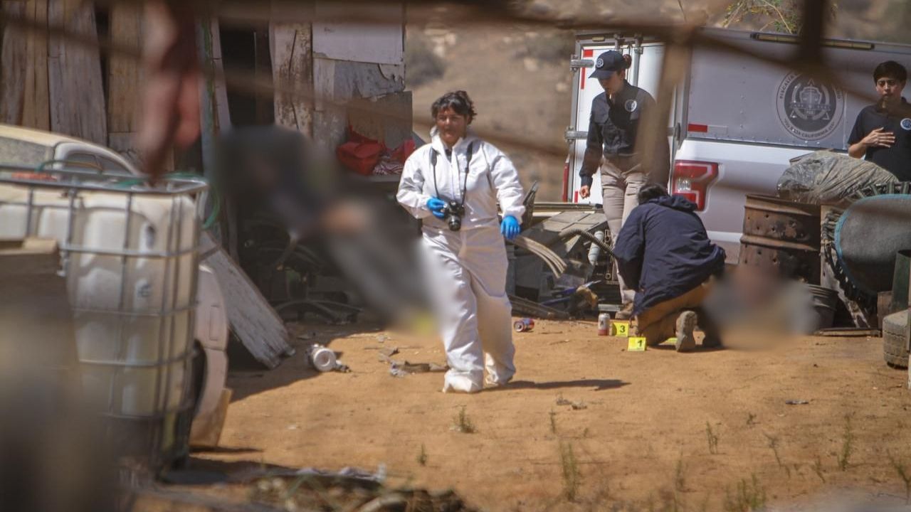 [CONTENIDO SENSIBLE] TIJUANA: Hallan a dos hombres sin vida tras ataque armado en La Presa