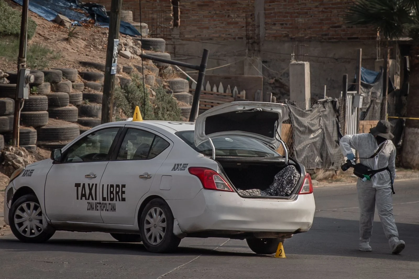 [VIDEO] Decapitated body and narco message left in a taxi: Tijuana