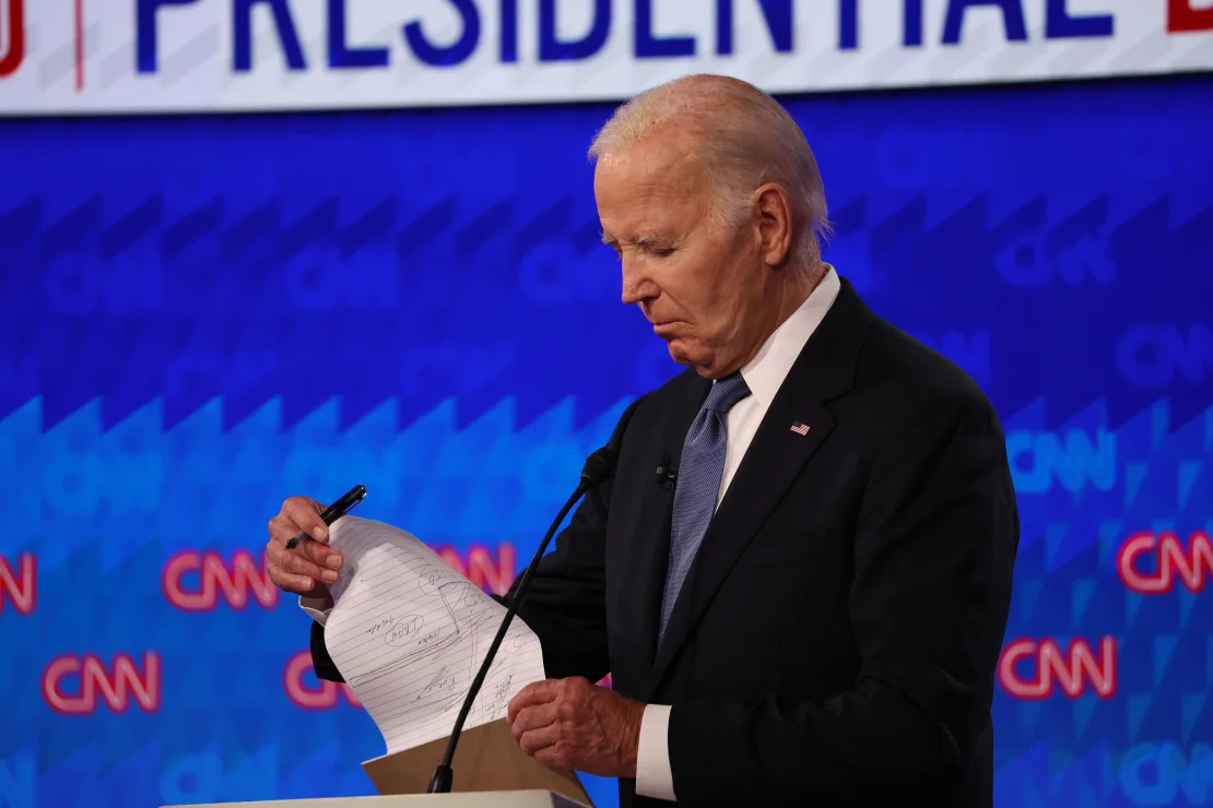 Crece la inquietud de los demócratas tras el desempeño de Biden