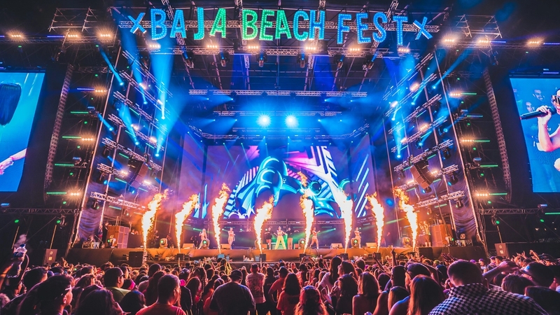 Reguetón de alto nivel en el Baja Beach Fest