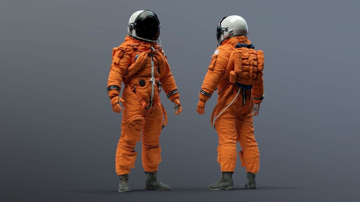 ¿Por qué los astronautas visten de naranja al despegar?