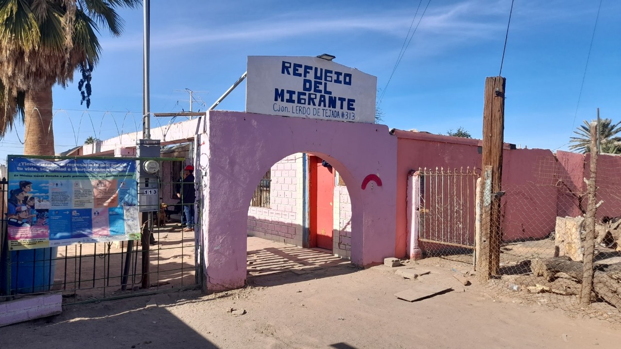 Crisis en albergues migrantes por altas temperaturas: Mexicali