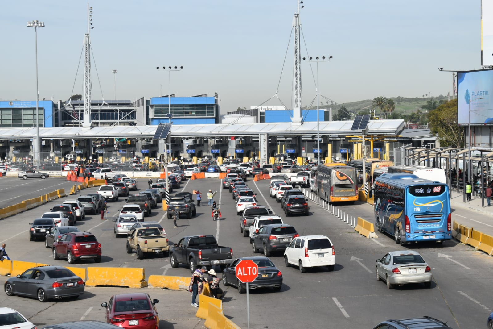 El tiempo de espera en garitas de Tijuana