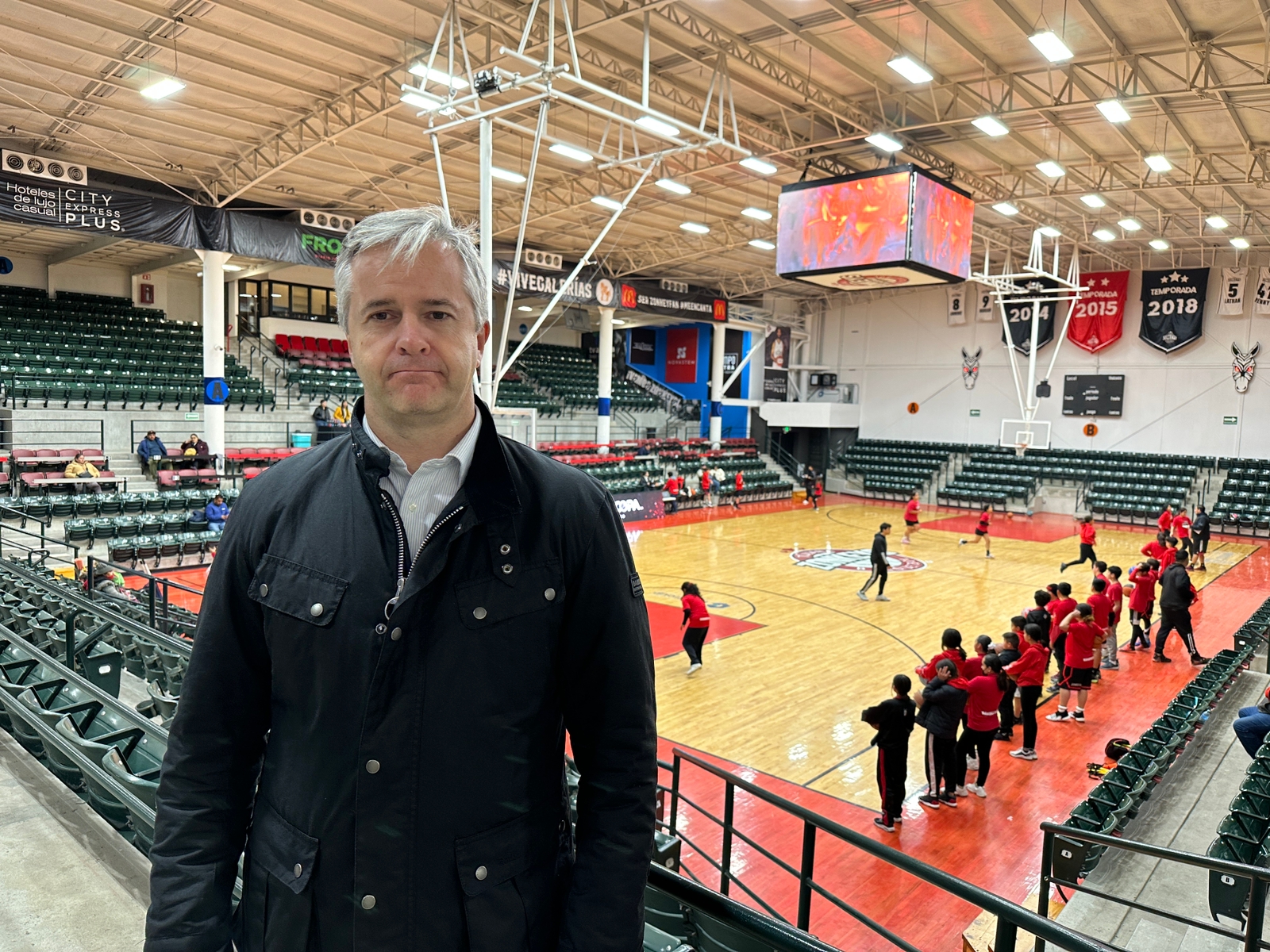 Visita Director General Liga ACB el Auditorio Zonkeys