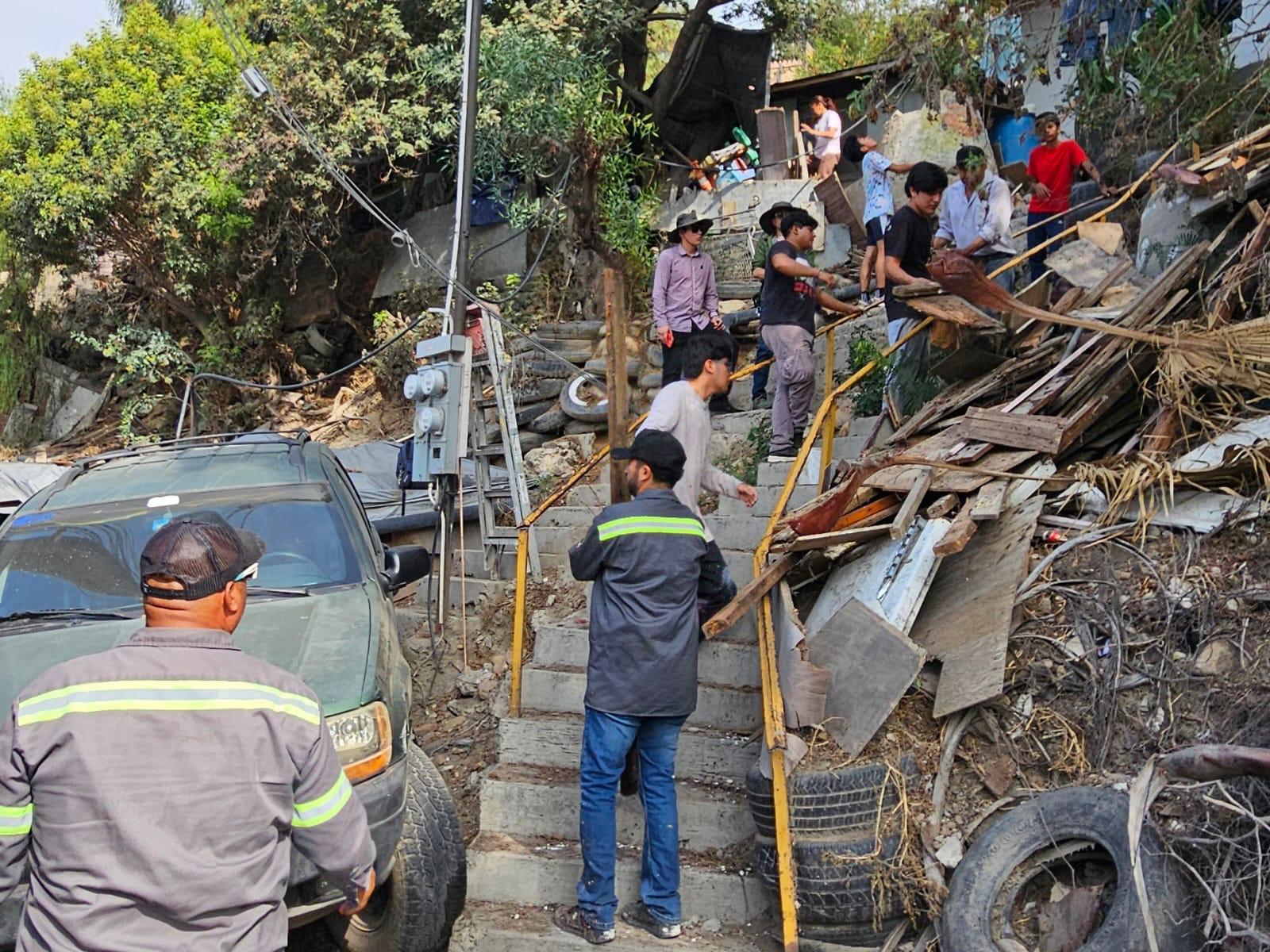 TIJUANA: Retiran más de 80 toneladas de basura pesada en tres colonias