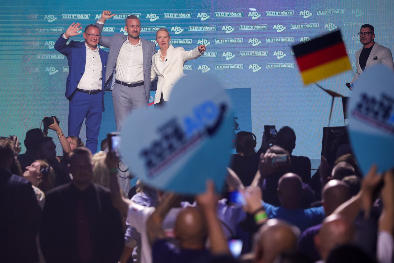 Ultraderecha arrasa en Alemania y queda a las puertas de hacer historia