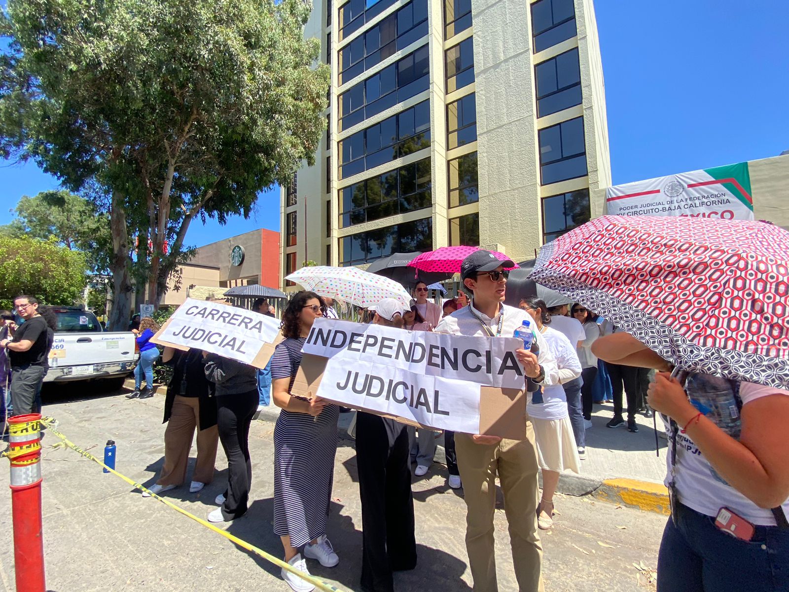 Montan paro trabajadores del Poder Judicial en contra de la reforma: Tijuana