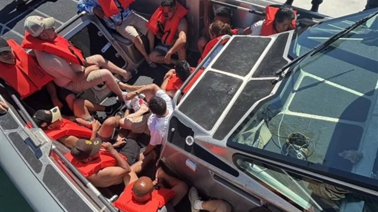 Frustran en Long Beach intento de ingreso por mar: detienen a 14 mexicanos a bordo de una embarcación