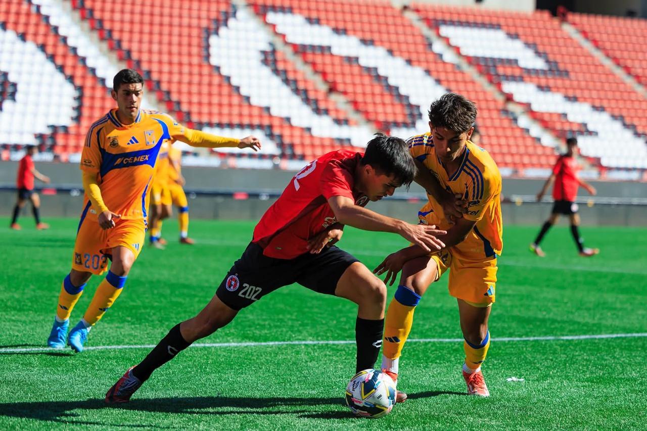 Xolos sufre doble derrota ante Tigres y dice adiós al torneo en categoría Sub19