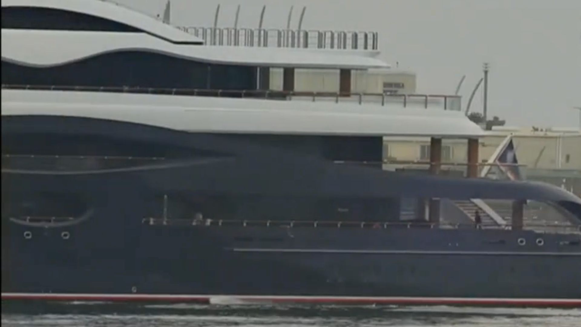 The richest man in California docks his $300 Million super yacht: San Diego