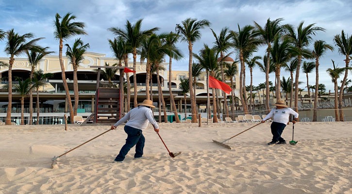 Durante esta Semana Santa 2024, reforzaran labores de limpieza en las playas de Los Cabos