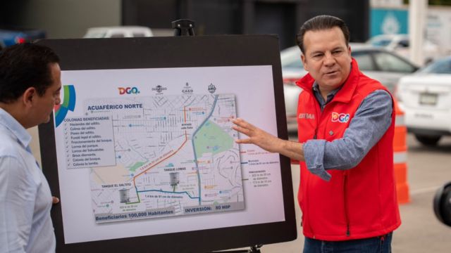 DURANGO: Conectarán potabilizadora con macrotanques mediante nueva red de agua