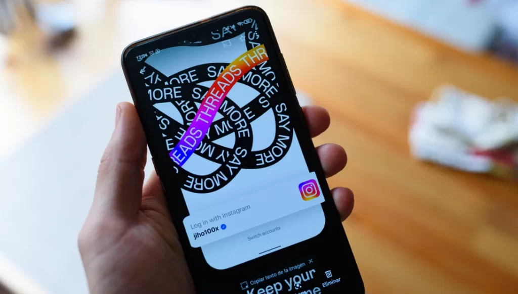 Se disparan acciones de la nueva red social Threads IFOTO: Web