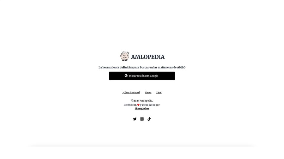 Presentan Amlopedia, motor de búsqueda de las mañaneras