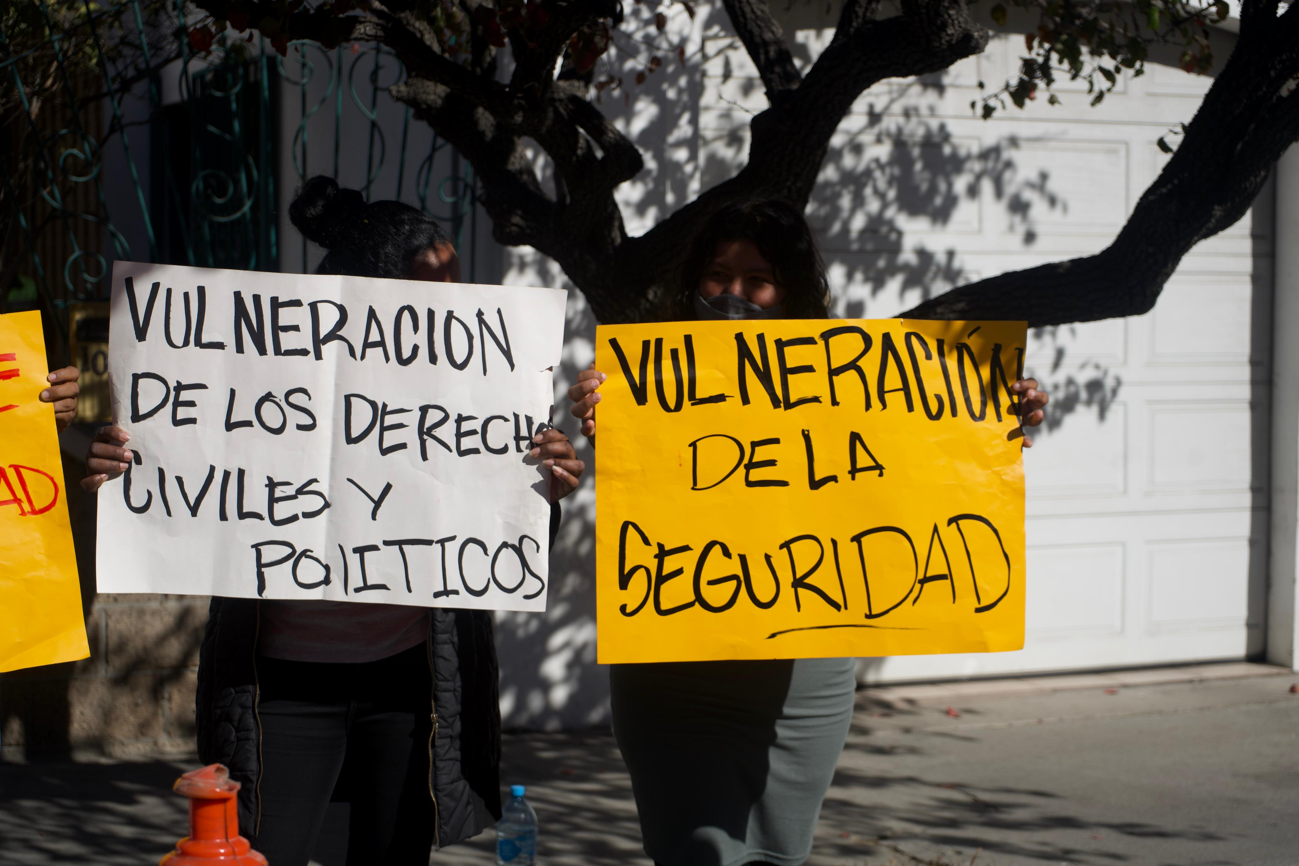 Migrantes del albergue AGAPE exigen a la CNDH investigar abusos del Instituto Nacional de Migración