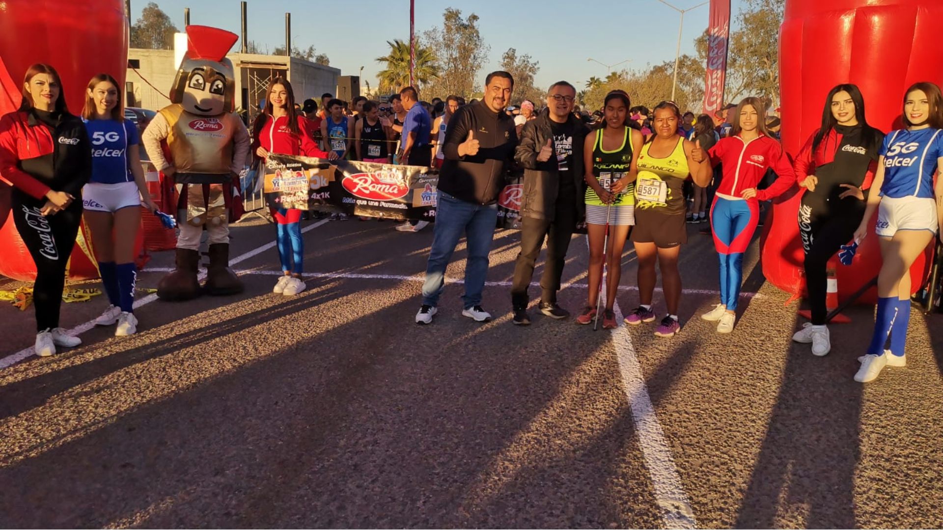 Laritza y Jesús, los más veloces en carrera "Yo También Corro en Tijuana"