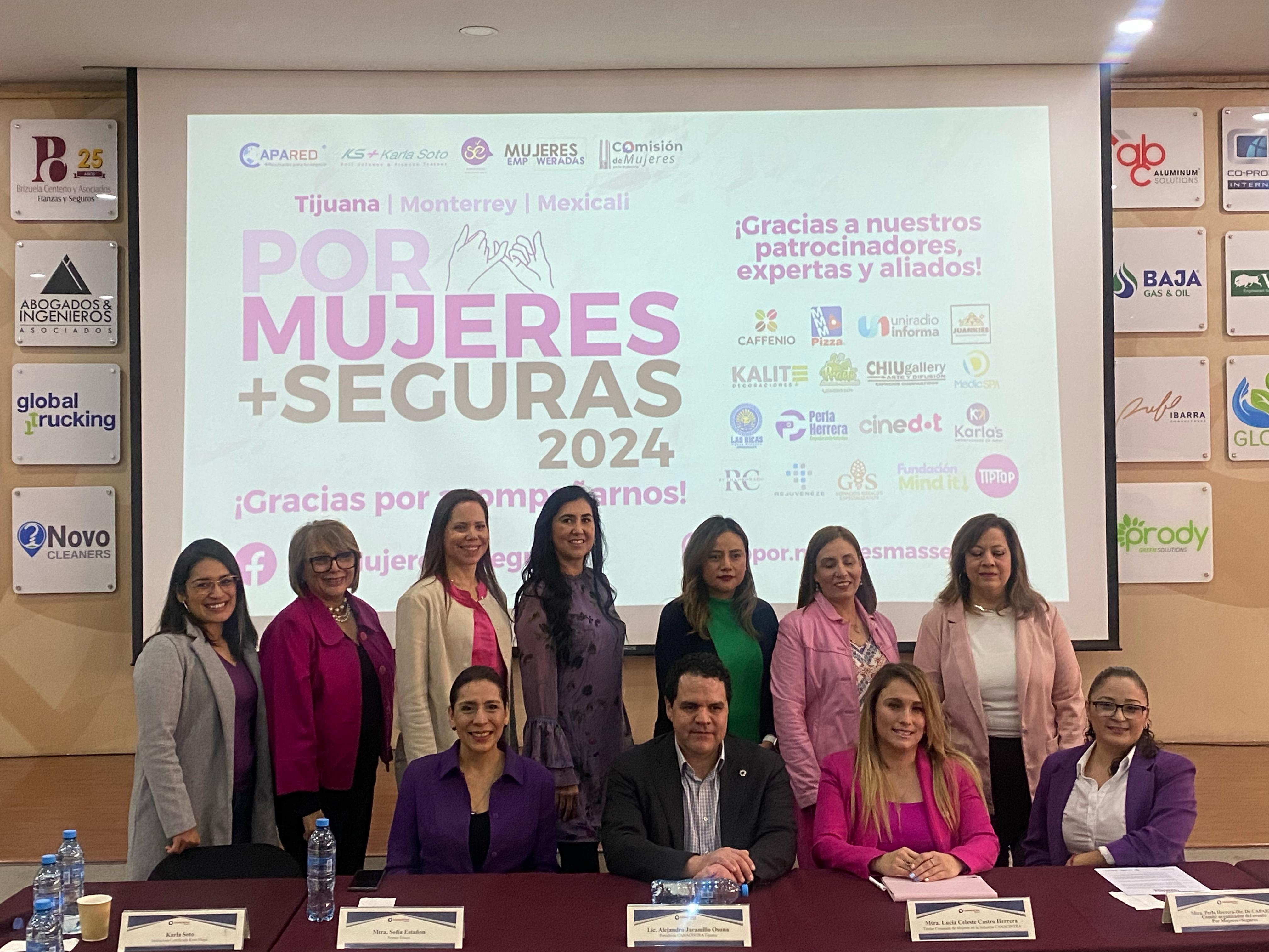 Presentan “Por Mujeres +Seguras 2024” para el autocuidado de la mujer