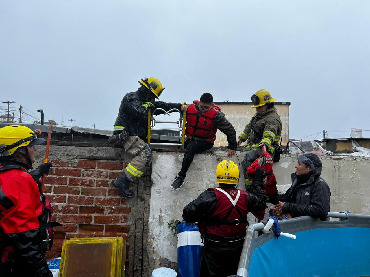 Incidentes hasta el momento por  lluvias en Tijuana