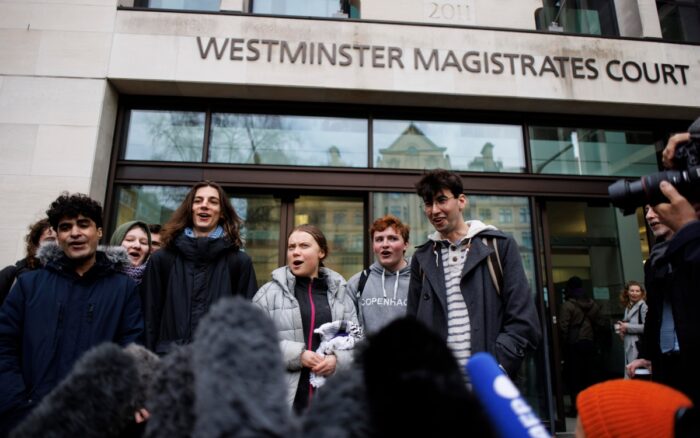 Retiran cargos contra Greta Thunberg: Londres