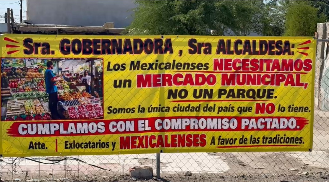 MEXICALI: Vecinos y cronistas rechazan parque en el sitio del antiguo Mercado Municipal