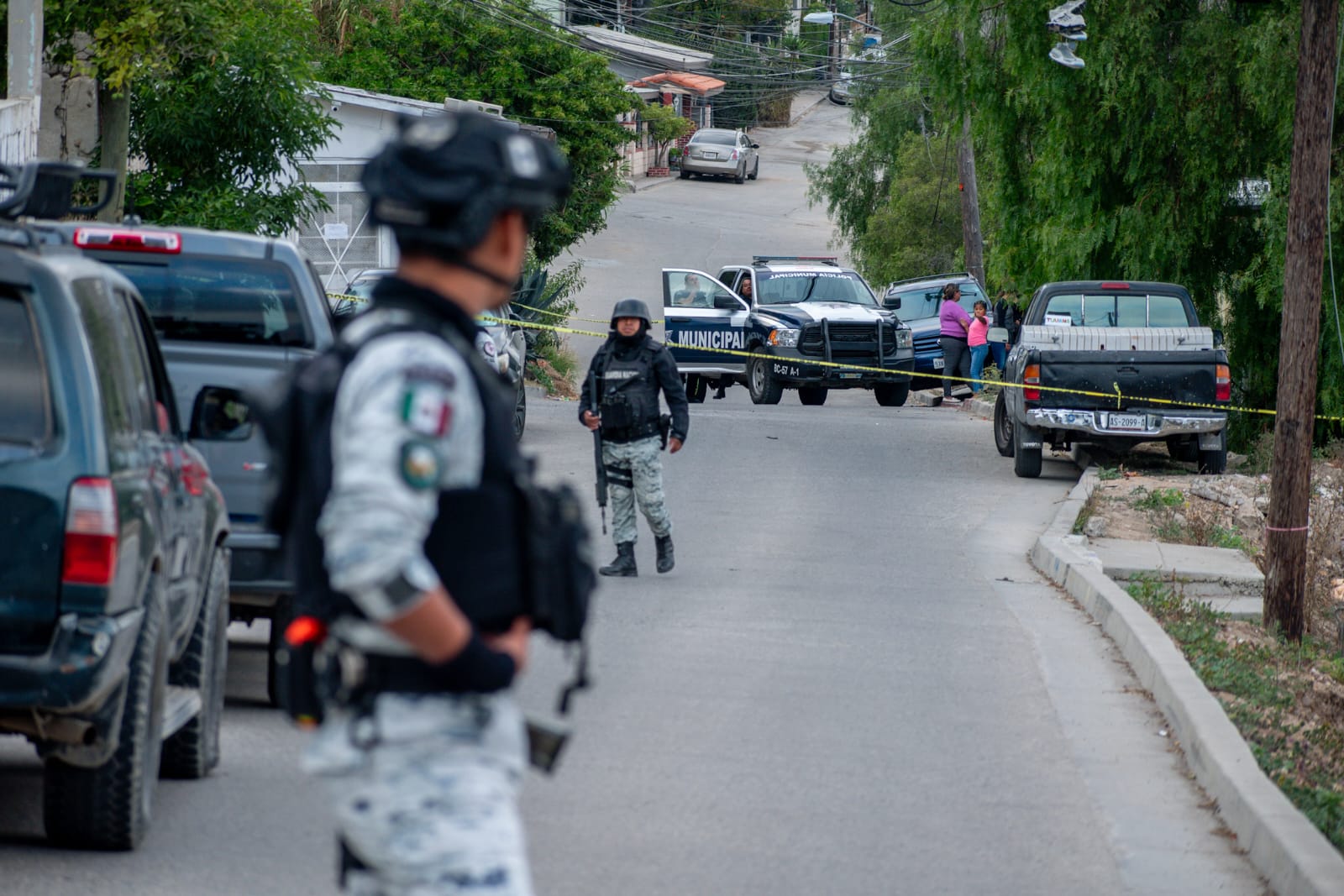 [GALERÍA] Balean a una mujer en la obrera