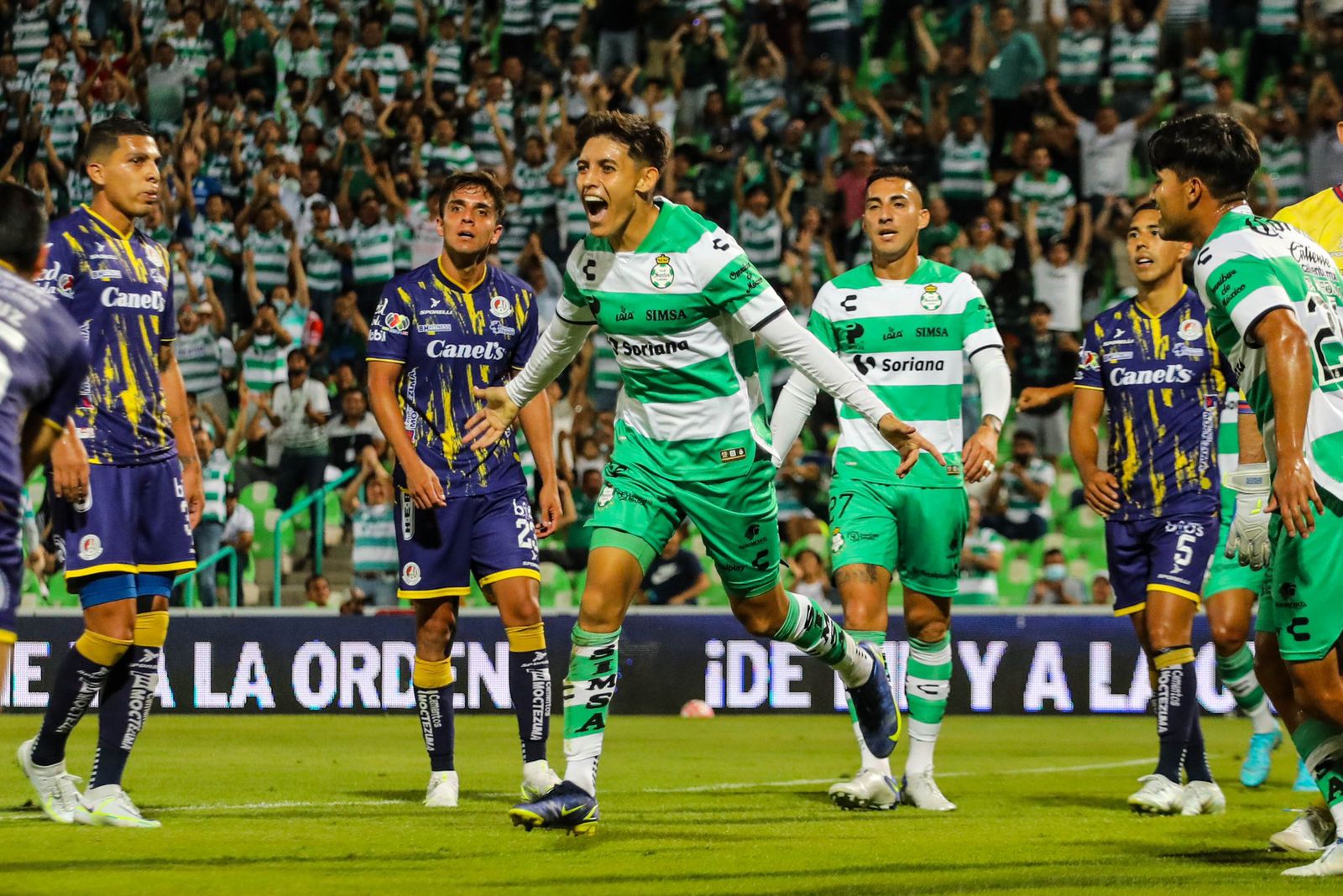 Goleadas del León y Santos en la LIGA MX