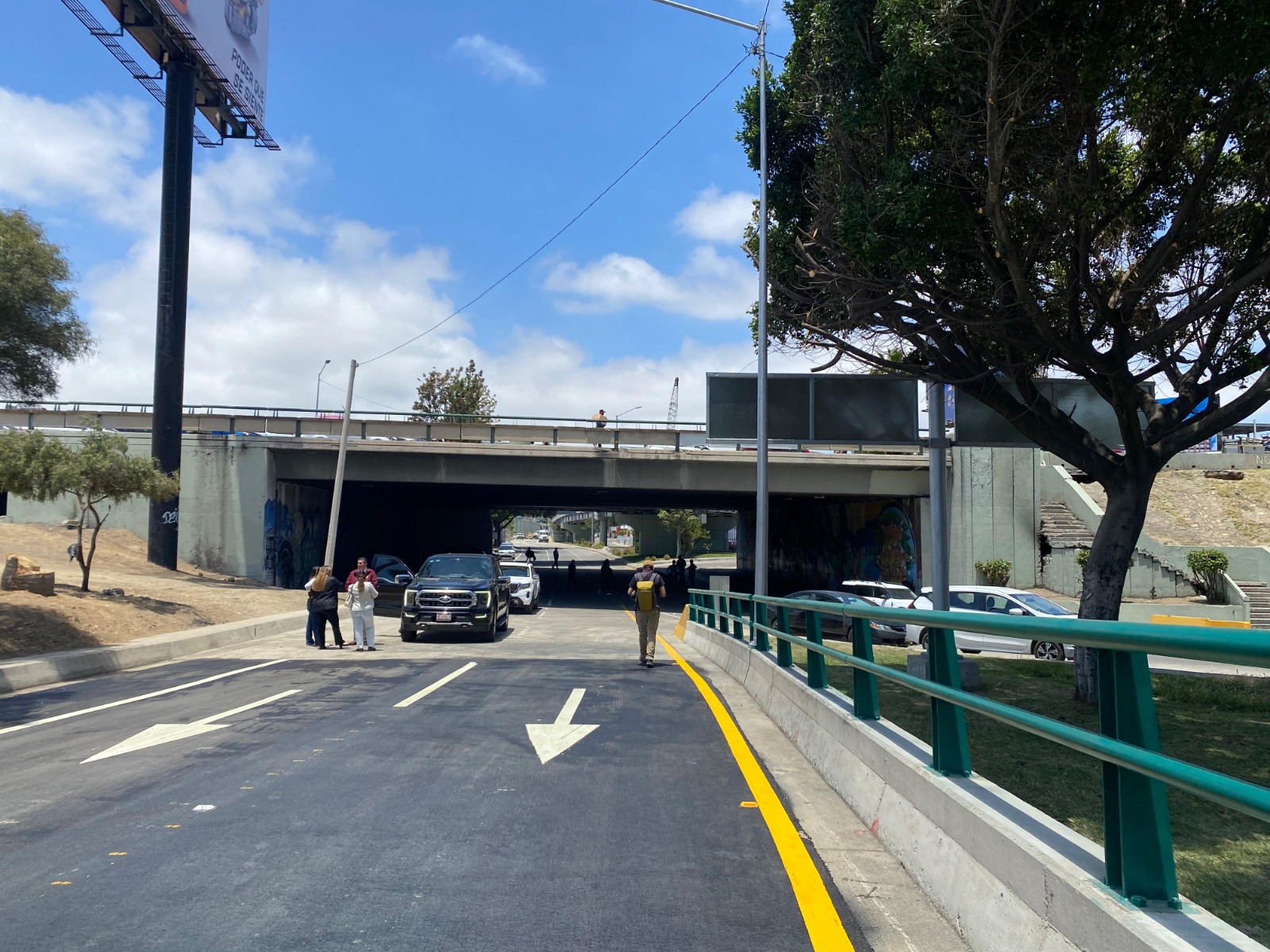 Reabren puente El Chaparral: Tijuana