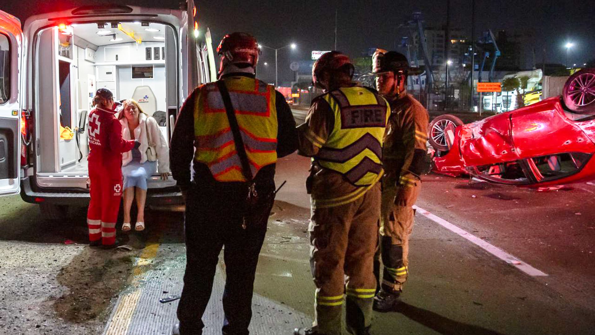 Fatal accidente en la vía rápida de Tijuana