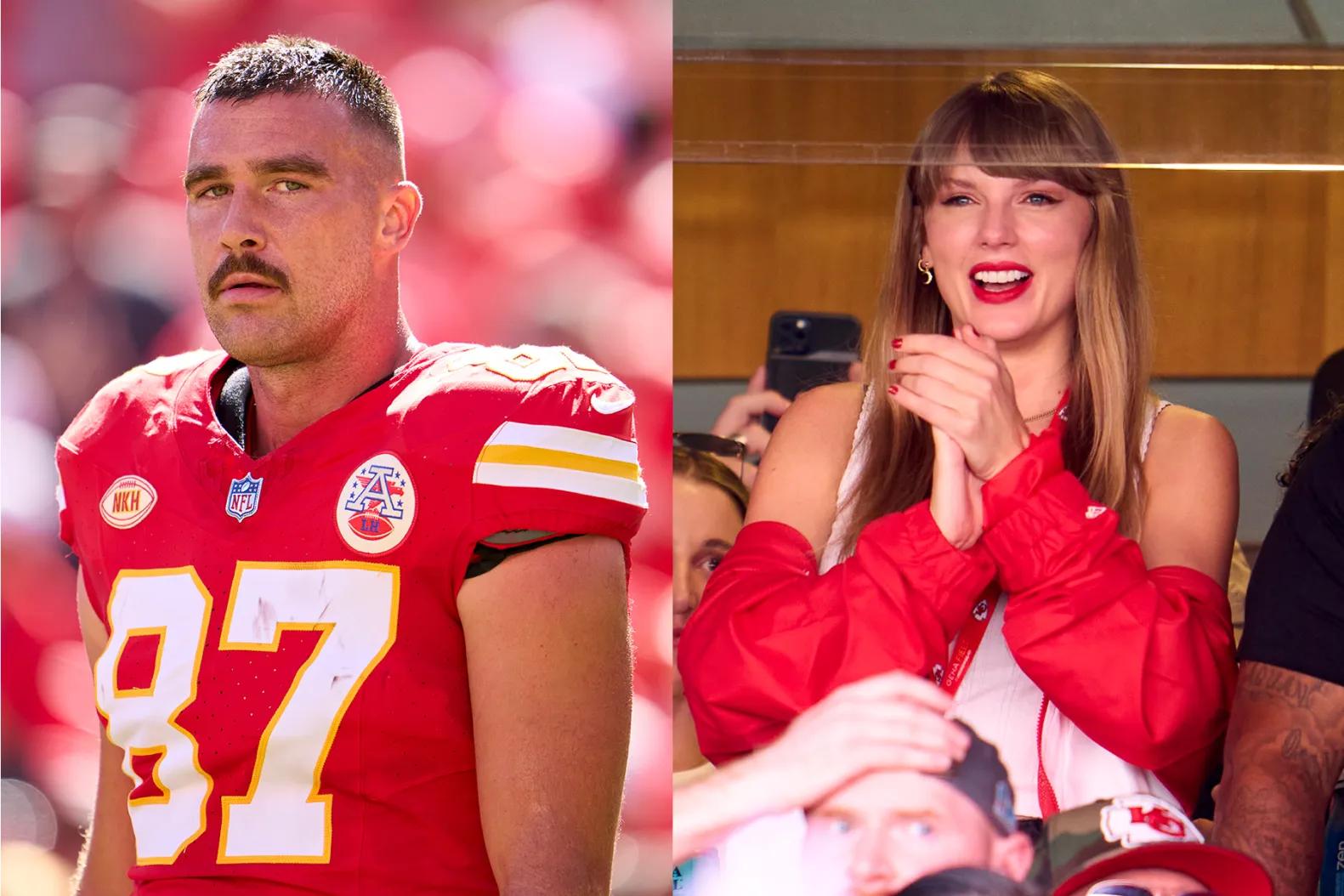 Rumores de romance entre Taylor Swift y Travis Kelce