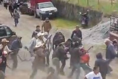 [CONTENIDO EXPLICITO] Calcinan a la "Familia Michoacana" por el "cobro de piso"
