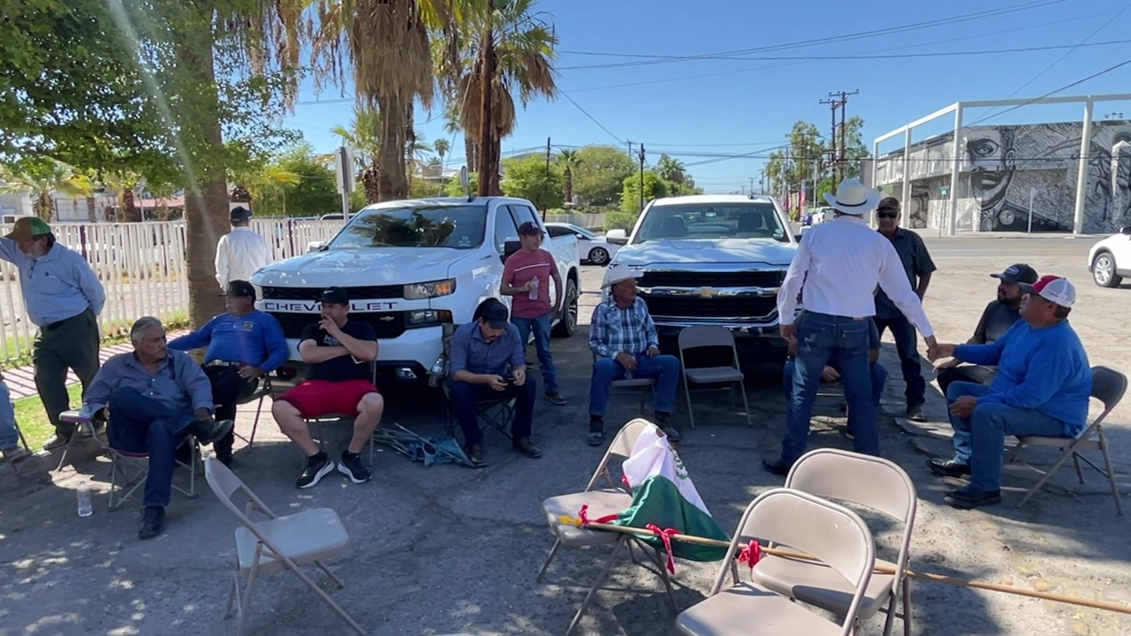 MEXICALI: Productores toman instalaciones federales por falta de apoyos al campo