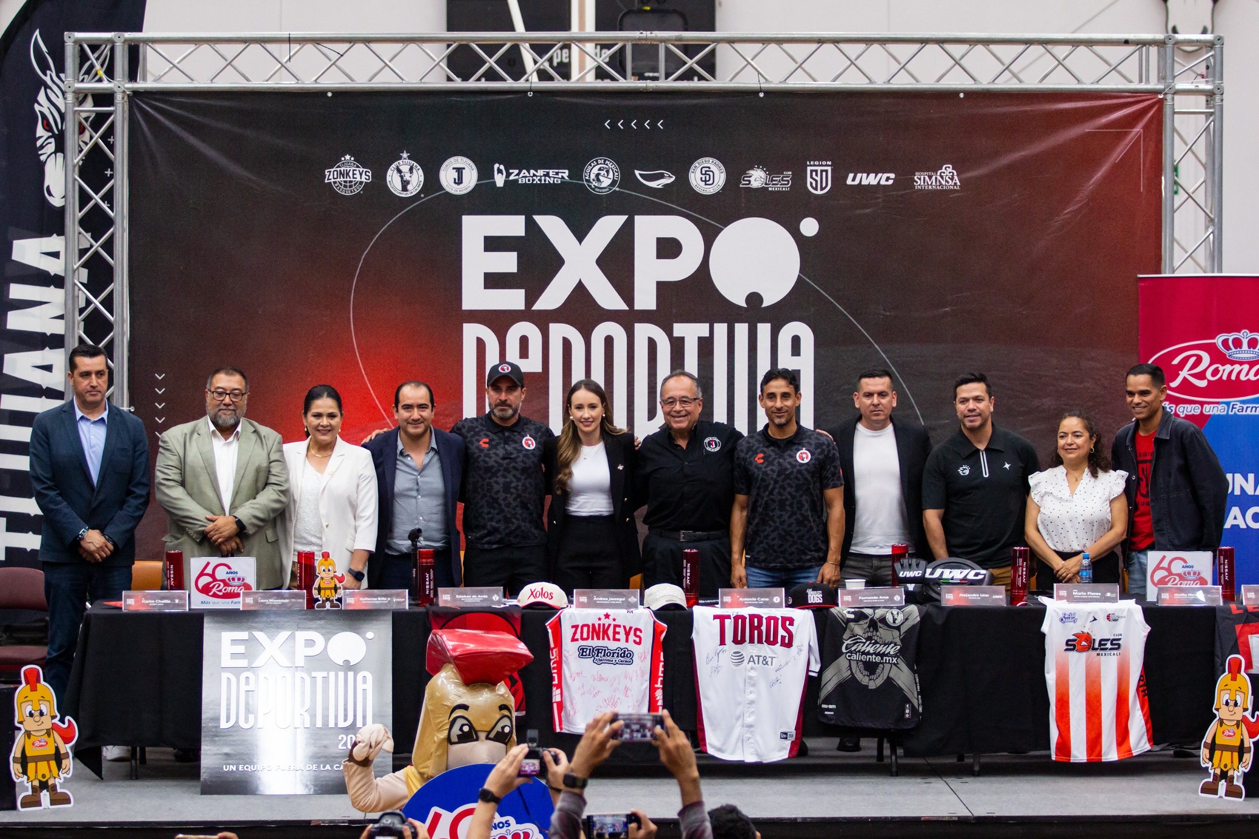 Presentan histórica 1ra. Expo Deportiva Tijuana que será en la Arena Zonkeys